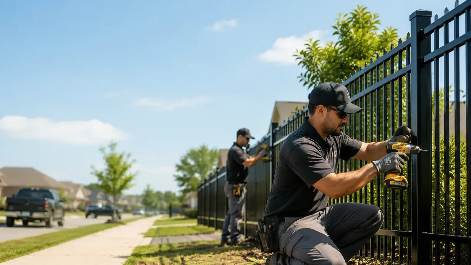 Metal Fence Installation in Tuleta, TX